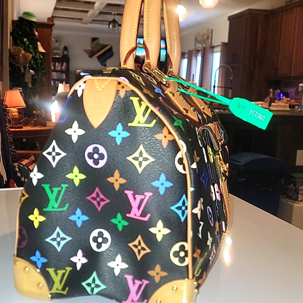 💔Sold Louis Vuitton Multicolor Monogram MURAKAMI SPEEDY - Picture 4 of 17